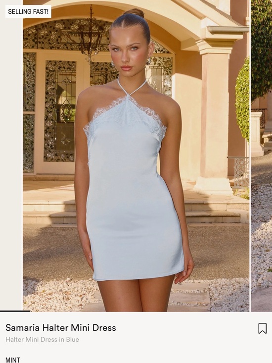Peppermayo Dresses & Skirts - Samaria Halter Mini Dress Peppermayo